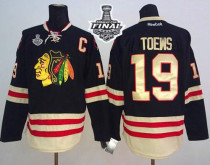 Chicago Blackhawks -19 Jonathan Toews Black 2015 Winter Classic 2015 Stanley Cup Stitched NHL Jersey
