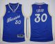 Golden State Warriors #30 Stephen Curry Blue 2015-2016 Christmas Day Stitched Youth NBA Jersey
