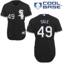 Chicago White Sox -49 Chris Sale Black Alternate Home Cool Base Stitched MLB Jersey
