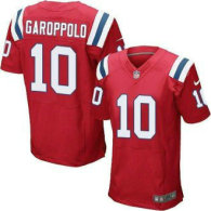Nike New England Patriots -10 Jimmy Garoppolo Red Alternate Stitched NFL Elite Jersey