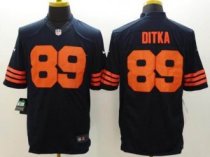 Nike Chicago Bears -89 Mike Ditka Navy Blue 1940s Throwback NFL Limited Jersey