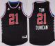 San Antonio Spurs -21 Tim Duncan Black 2015 All Star Stitched NBA Jersey