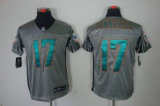 Nike Dolphins -17 Ryan Tannehill Grey Shadow Stitched NFL Elite Jersey