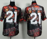 Nike Cardinals -21 Patrick Peterson Team Color Men's Stitched NFL Elite Fanatical Version Jersey