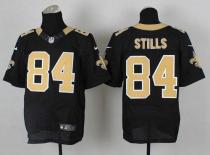 Nike New Orleans Saints #84 Kenny Stills Black Team Color Men's Stitched NFL Elite Jersey