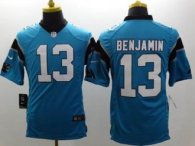 Nike Carolina Panthers -13 Kelvin Benjamin Blue Alternate NFL Game Jersey