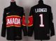 Olympic 2014 CA 1 Roberto Luongo Black Stitched NHL Jersey