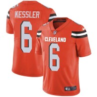 Nike Browns -6 Cody Kessler Orange Alternate Stitched NFL Vapor Untouchable Limited Jersey