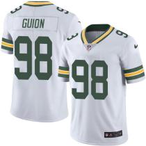 Nike Packers -98 Letroy Guion White Stitched NFL Color Rush Limited Jersey