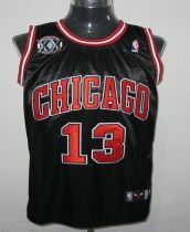 Chicago Bulls -13 Joakim Noah Black With 20TH Stitched NBA Jersey