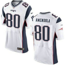 Nike New England Patriots -80 Danny Amendola White Stitched NFL New Elite Jersey