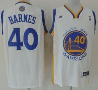 Revolution 30 Golden State Warriors -40 Harrison Barnes White Stitched NBA Jersey