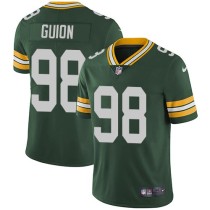 Nike Packers -98 Letroy Guion Green Team Color Stitched NFL Vapor Untouchable Limited Jersey