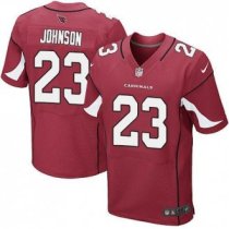 Nike Arizona Cardinals -23 Chris Johnson Red Team Color Men's Stitched NFL Elite Jersey