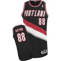 Revolution 30 Portland Trail Blazers -88 Nicolas Batum Black Stitched NBA Jersey