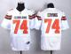 Nike Cleveland Browns -74 Cameron Erving White Men's Stitched NFL New Elite Jersey