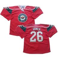 Minnesota Wild -26 Thomas Vanek Red Stitched NHL Jersey
