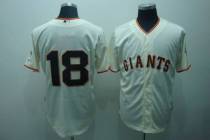 San Francisco Giants #18 Cain Matt Cream Stitched MLB Jersey