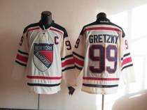 New York Rangers -99 Wayne Gretzky Cream 2012 Winter Classic Stitched NHL Jersey