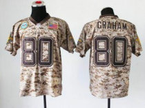 NEW New Orleans Saints -80 Jimmy Graham Camo NFL Elite USMC Jersey(USA)