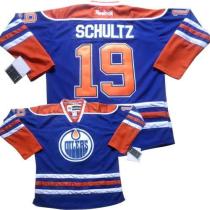 Edmonton Oilers -19 Justin Schultz Light Blue Home Stitched NHL Jersey