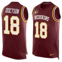 Nike Redskins -18 Josh Doctson Burgundy Red Team Color Stitched NFL Limited Tank Top Jersey