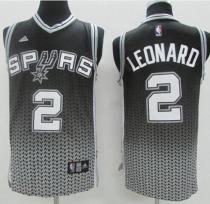San Antonio Spurs -2 Kawhi Leonard Black Resonate Fashion Stitched NBA Jersey