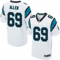 Nike Carolina Panthers -69 Jared Allen White Stitched NFL Elite Jersey
