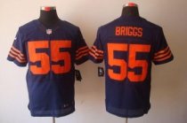 Nike Bears -55 Lance Briggs Navy Blue 1940s Throwback Stitched NFL Elite Jersey