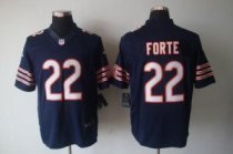 Nike Bears -22 Matt Forte Navy Blue Team Color Stitched NFL Limited Jersey
