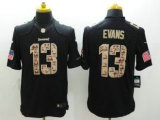 Nike Tampa Bay Buccaneers -13 Evans Black NFL Limited Salute to Service Jersey