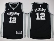 San Antonio Spurs #12 LaMarcus Aldridge Black Youth Stitched NBA Jersey