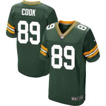 Nike Packers -89 Jared Cook Green Team Color Stitched NFL Elite Jersey