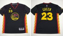 Golden State Warriors -23 Draymond Green Black Slate Chinese New Year Stitched NBA Jersey