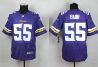 Nike Minnesota Vikings -55 Anthony Barr Purple Team Color Stitched NFL Elite Jersey