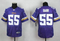Nike Minnesota Vikings -55 Anthony Barr Purple Team Color Stitched NFL Elite Jersey