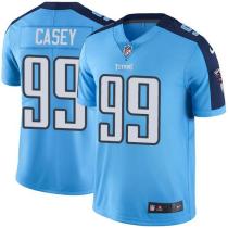 Nike Titans -99 Jurrell Casey Light Blue Stitched NFL Color Rush Limited Jersey
