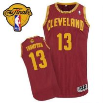 Revolution 30 Cleveland Cavaliers -13 Tristan Thompson Red The Finals Patch Stitched NBA Jersey