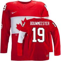 Olympic 2014 CA 19 Jay Bouwmeester Red Stitched NHL Jersey