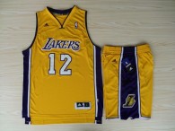 The lakers fans edition - 12 Howard yellow new fabrics