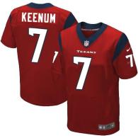 Nike Houston Texans #7 Case Keenum Red Alternate Men's Stitched NFL Elite Jersey