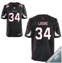 Nike Arizona Cardinals -34 Lasike Jersey Black Elite Alternate Jersey