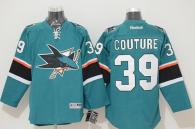 San Jose Sharks -39 Logan Couture Teal Stitched NHL Jersey