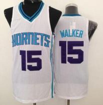 Revolution 30 Charlotte Hornets -15 Kemba Walker White Stitched NBA Jersey