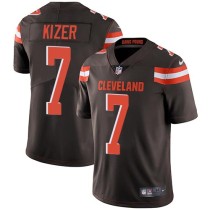 Nike Browns -7 DeShone Kizer Brown Team Color Stitched NFL Vapor Untouchable Limited Jersey