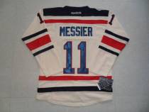 New York Rangers -11 Mark Messier Cream 2012 Winter Classic Stitched NHL Jersey