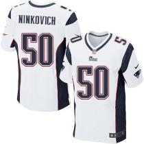 Nike New England Patriots -50 Rob Ninkovich White Mens Stitched NFL Elite Jersey