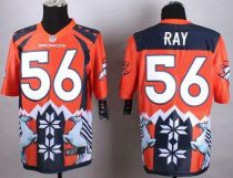 Nike Denver Broncos #56 Shane Ray Orange Men's Stitched NFL Elite Noble Fashion Jersey