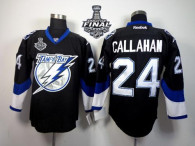Tampa Bay Lightning -24 Ryan Callahan Black 2015 Stanley Cup Stitched NHL Jersey