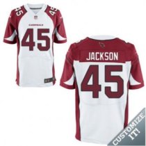 Nike Arizona Cardinals -45 Jackson Jersey White Elite Road Jersey